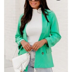 NWOT Pink Lily Blazer